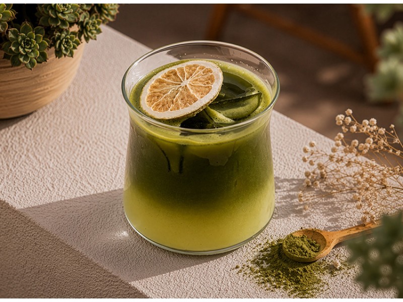 Ice Matcha Lemonade
