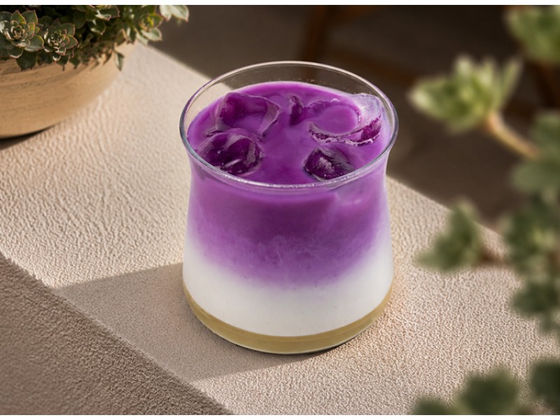 Ice Ube Latte Vanillia