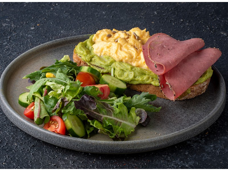 Rosebeef Scramble Egg