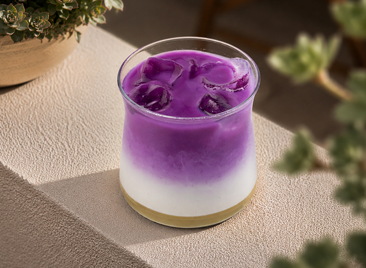 Ice Ube Latte Vanillia