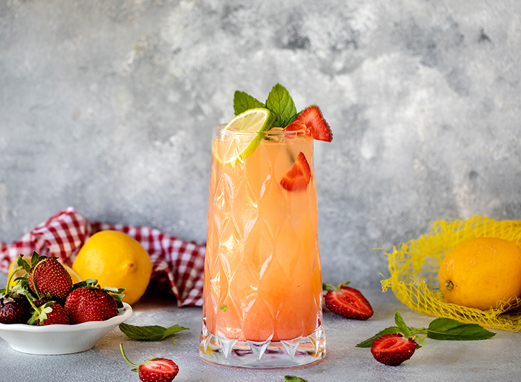 Çilekli Limonata
