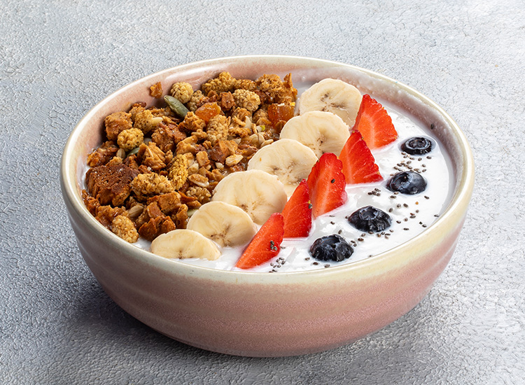 Banana-Strawberry Granola
