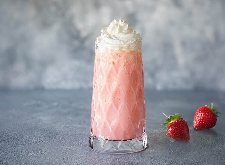 Çilekli Milkshake